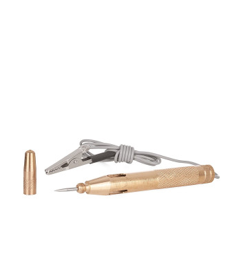 Automobilinis metalinis įtampos testeris su laidu, 6-24V, 90cm
