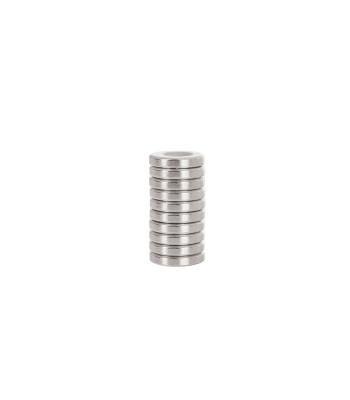 Cilindrinis neodimio magnetas su anga varžtui 14x3mm
