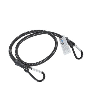 Transportavimo guma bagažui tvirtinti su karabinais 10 mm x 90 cm