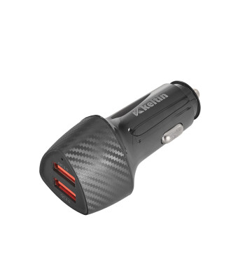 Automobilinis įkroviklis su greitojo įkrovimo funkcija QC3.0, 36W, Keltin CC50-2A, 70 x 30 mm