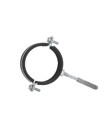 Metalinė vamzdžių apkaba su guma, 3" 87–92 mm