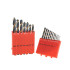Metalo grąžtų rinkinys 19 vnt., HSS, 1.0–10.0mm (10/20)