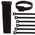 Kabelių velcro dirželiai – kabelių organizatorius, 10 vnt. – 210 mm x 12 mm