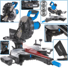 Skersavimo pjūklas su slankiojamuoju mechanizmu 2000W 255mm
