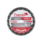 Deimantinis turbo pjovimo diskas Tvardy PROFI 230x15x22.23mm