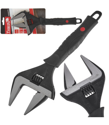 Reguliuojamas švediškas veržliaraktis, CrV, 12″, 60 mm