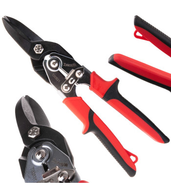 Tvardy tiesios skardos žirklės CrV 250 mm (6/48)