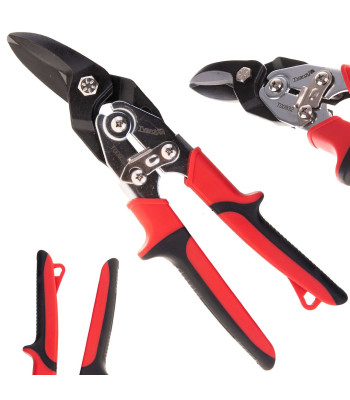 Dešiniojo pjovimo skardos žirklės Tvardy, CrV 250 mm (6/48)