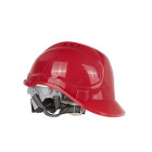 Statybinis apsauginis šalmas BHP, reguliuojamas, raudonas, 53–62 cm