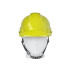 Apsauginis statybinis BHP šalmas, reguliuojamas, geltonas, 53–62 cm