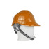 Statybinis apsauginis šalmas BHP reguliuojamas, oranžinis, 53–62 cm