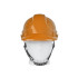 Statybinis apsauginis šalmas BHP reguliuojamas, oranžinis, 53–62 cm