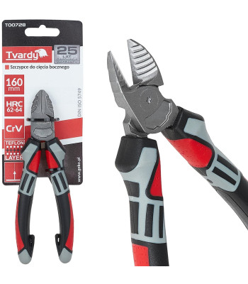 Šoninės kirpimo replės CrV (6/60), 160 mm