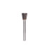 Frezinė dildė metalui iš volframo karbido, atvirkštinis kūgis, kotas 6mm, 12x12mm