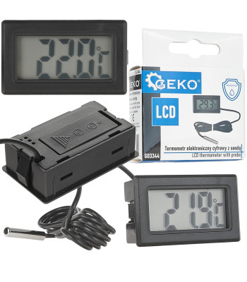 Elektroninis skaitmeninis termometras su zondu