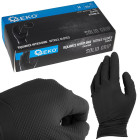 Nitrilinės pirštinės, juodos, 50szt. r. M SOLID GRIP