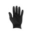 Nitrilinės pirštinės, juodos, 50szt. r. M SOLID GRIP