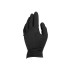 Nitrilinės pirštinės juodos SOLID GRIP, 50 vnt., L dydis
