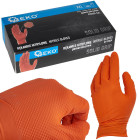 Nitrilinės pirštinės, oranžinės, SOLID GRIP, 50 szt., XXL