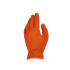 Nitrilinės pirštinės, oranžinės, SOLID GRIP, 50 szt., XXL