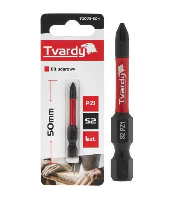 Smūginis antgalis Tvardy S2 PZ1 50mm (1/10/50/500)