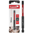 Smūginis antgalis Torx, Tvardy, S2, T30 90mm