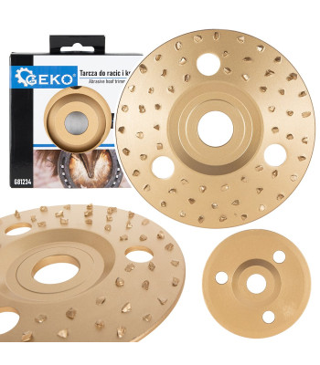 Gyvulių nagų ir arklių kanopų korekcijos diskas, vidutinio grūdėtumo, 125 mm