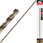 Auksinis ilgas metalo grąžtas HSS DIN1869 (50/100/200) 4.5 x 235mm