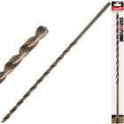 Auksinis ilgas grąžtas metalui, HSS DIN1869, 10.0 x 430mm (25/100)