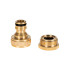 Jungtis prie čiaupo su reduktoriumi BRASS-LINE 3/4" 1/2" (10/80)