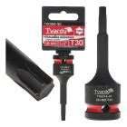 Smūginė TORX galvutė Tvardy CR-MO – T30, 1/2″ (10/100)