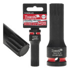 Smūginė SPLINE galvutė Tvardy CR-MO, 1/2″, M20 (8/80)