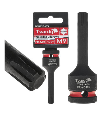 Smūginė galvutė RIBE CR-MO Tvardy 1/2" M9 (10/100)