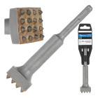 Betono ir akmens šiurkštinimo kaltas SDS Plus, 32 × 32 mm, 140 mm