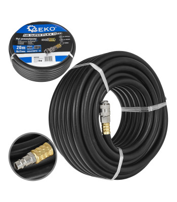Pneumatinė guminė žarna GEKO AIR SUPER FLEX, 20 m, 10 x 17 mm
