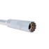 Plonasienis šarnyrinis raktas uždegimo žvakėms, CrV, 14 mm, 3/8", 310 mm