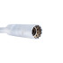 Plonasienis šarnyrinis uždegimo žvakių raktas CrV, 3/8", 16 mm