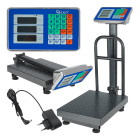 Platforminės svarstyklės su LCD ekranu, 150 kg