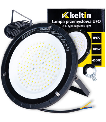 Pramoninis LED šviestuvas UFO tipo, 100W 12000LM 4500K IP65