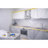 Dažymo plėvelė nuo purslų su WASHI juosta 270cm x 20m / 18mm