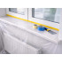 Dažymo plėvelė nuo purslų su WASHI juosta 270cm x 20m / 18mm