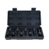 Smūginių TORX raktų komplektas, 8 vnt., 1/2", T30–T80, CR-MO