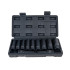 Ilgų smūginių galvučių rinkinys iš CR-MO plieno, 11 vnt., 1/2", 10–24 mm