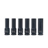 Ilgų smūginių galvučių rinkinys iš CR-MO plieno, 11 vnt., 1/2", 10–24 mm