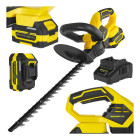 Akumuliatorinės gyvatvorių žirklės CoreX 450 mm 4.0Ah 20V