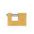 Sustiprinta žalvarinė spyna su kaiščiu 60 mm Brass-Series