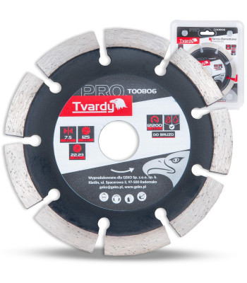 Deimantinis griovelių pjovimo diskas PROFI 125x7.5x22.23mm