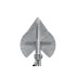 Kampinės žirklės tarpinėms pjauti, 45–135°, 220 mm (12/48)