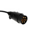 Spiralinis priekabos ilgintuvas, 5m 7PIN 12V