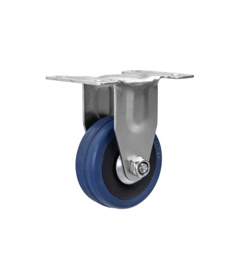 Fiksuotas guminis ratukas – 50 mm, 30 kg